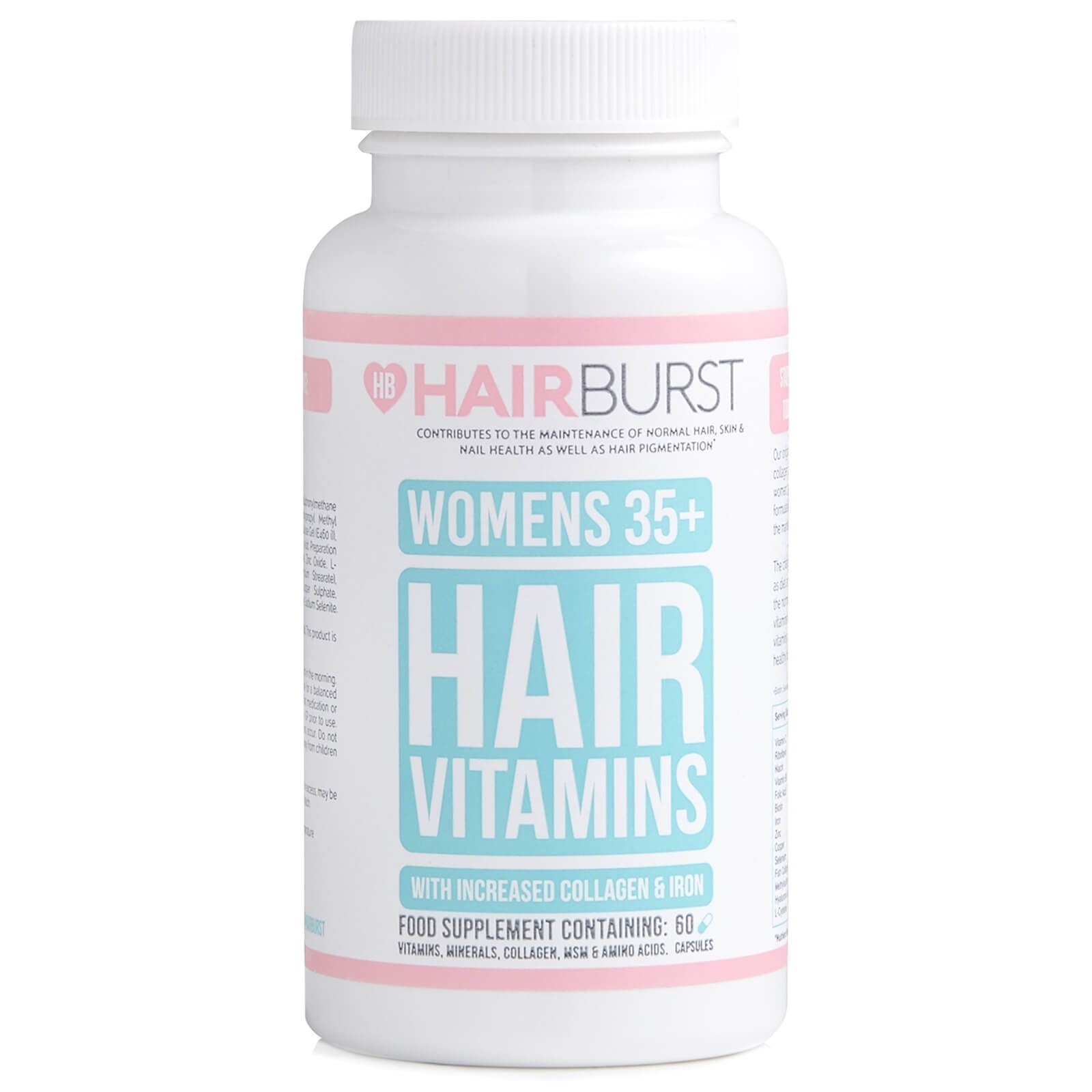 Витамины для роста и укрепления волос + 35 Hairburst Women's 35+ Vitamins 60 капсул
Витамины для роста и укрепления волос + 35 Hairburst Women's 35+ Vitamins 60 капсул