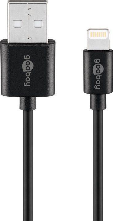 Кабель пристроїв USB2.0 A-Lightning M/M 1.0m,MFi 8pin Silver-Contact,чорний (75.06.3523-1) Goobay
Кабель пристроїв USB2.0 A-Lightning M/M 1.0m,MFi 8pin Silver-Contact,чорний (75.06.3523-1) Goobay