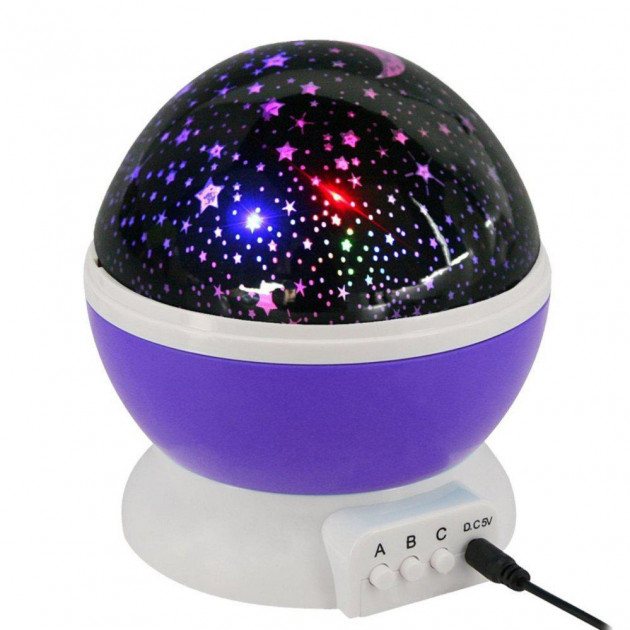 Светильник ночник - проектор детский Звёздное небо Star Master Dream Rotating Фиолетовый
Светильник ночник - проектор детский Звёздное небо Star Master Dream Rotating Фиолетовый