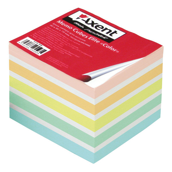 Бумага Axent Elite "Color” для заметок цветная, 90х90х70 мм, не проклеенная 181598028-А
Бумага Axent Elite "Color” для заметок цветная, 90х90х70 мм, не проклеенная 181598028-А