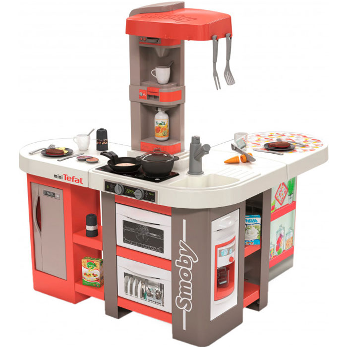 Інтерактивна кухня Smoby Toys Тефаль Студіо Френч супер велика з аксесуарами, ефектом кипіння та звуком (311046)
Інтерактивна кухня Smoby Toys Тефаль Студіо Френч супер велика з аксесуарами, ефектом кипіння та звуком (311046)