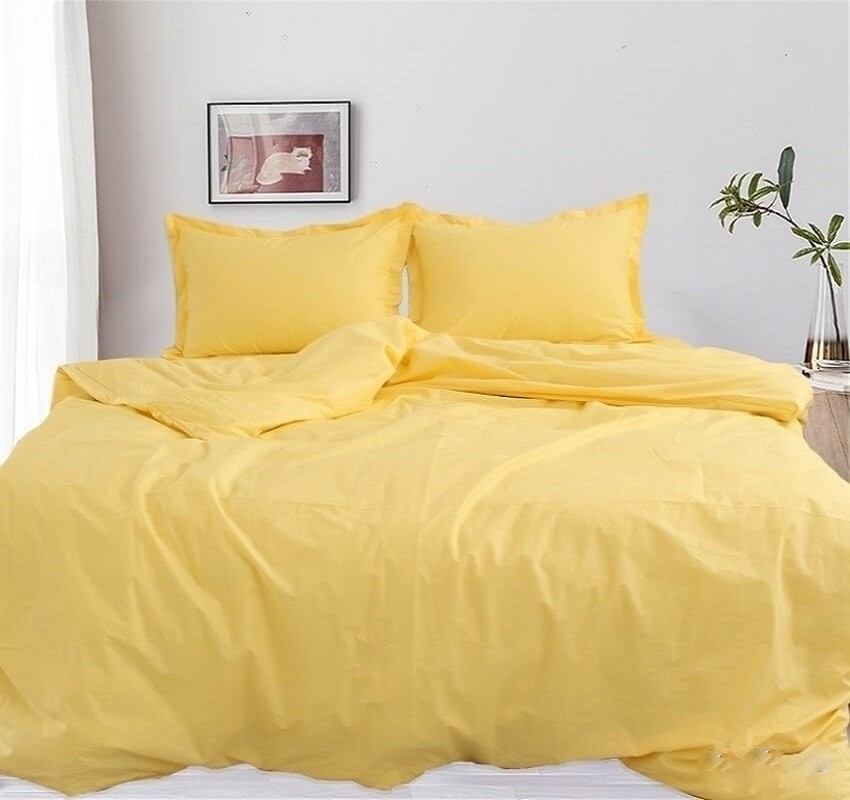 Комплект постельного белья из однотонной фланели CottonTwill 220х240 см Евро Желтый (FL017-4)
Комплект постельного белья из однотонной фланели CottonTwill 220х240 см Евро Желтый (FL017-4)