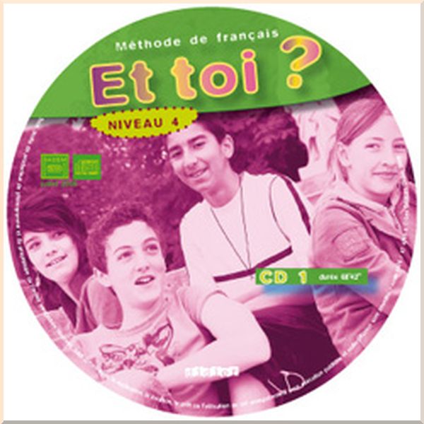 Et toi 4 CD audio. Marie-Jose Lopes, Jean-Thierry Le Bougnec. ISBN:9782278060764
Et toi 4 CD audio. Marie-Jose Lopes, Jean-Thierry Le Bougnec. ISBN:9782278060764
