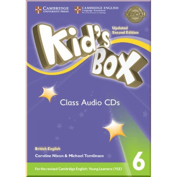 Kid's Box Updated Second Edition 6 Class Audio CDs. Michael Tomlinson, Caroline Nixon. ISBN:9781316629017
Kid's Box Updated Second Edition 6 Class Audio CDs. Michael Tomlinson, Caroline Nixon. ISBN:9781316629017