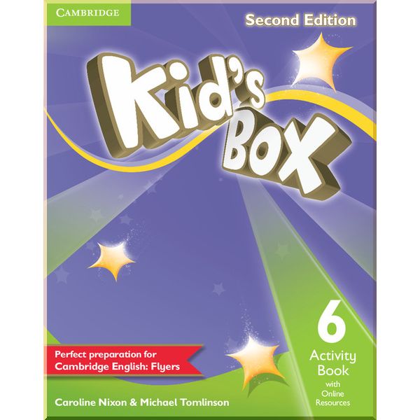 Kid's Box Second Edition 6 Activity Book with Online Resources. Michael Tomlinson, Caroline Nixon. ISBN:9781107636156
Kid's Box Second Edition 6 Activity Book with Online Resources. Michael Tomlinson, Caroline Nixon. ISBN:9781107636156