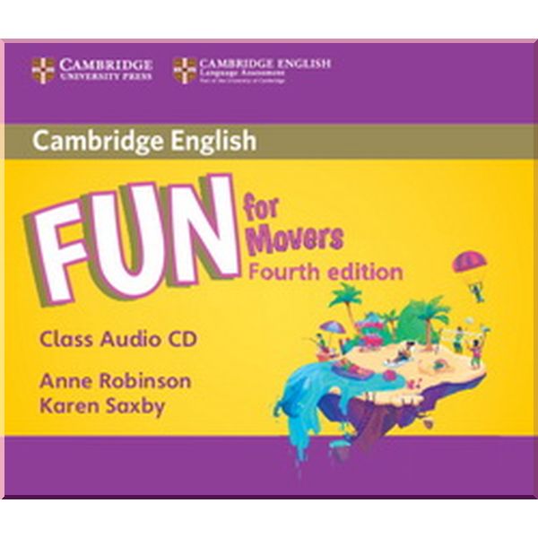 Fun for Movers 4th Edition Audio CD. Karen Saxby, Anne Robinson. ISBN:9781316617564
Fun for Movers 4th Edition Audio CD. Karen Saxby, Anne Robinson. ISBN:9781316617564
