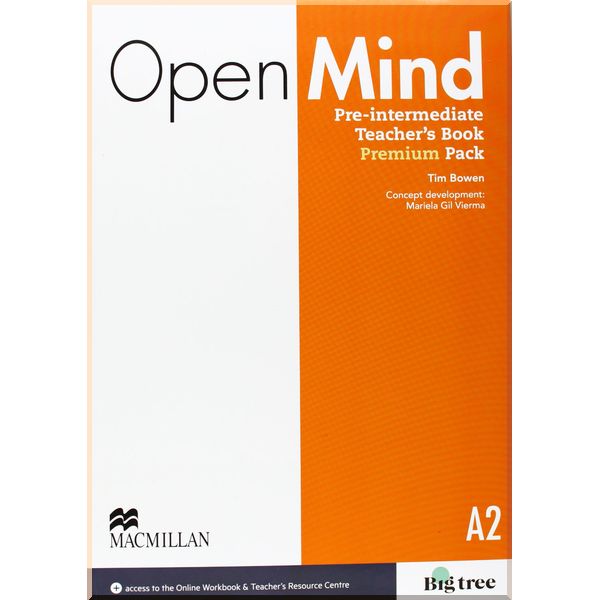 Open Mind British English Pre-intermediate Teacher's Book Premium Pack. Mariela Gil Vierma, Tim Bowen. ISBN:9780230469464
Open Mind British English Pre-intermediate Teacher's Book Premium Pack. Mariela Gil Vierma, Tim Bowen. ISBN:9780230469464