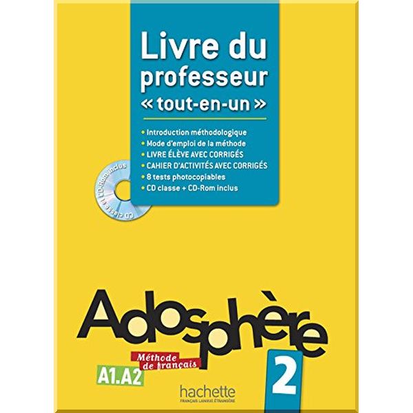 Adosphere 2 Livre du professeur. Marie-Laure Poletti, Celine Himber. ISBN:9782011557261
Adosphere 2 Livre du professeur. Marie-Laure Poletti, Celine Himber. ISBN:9782011557261