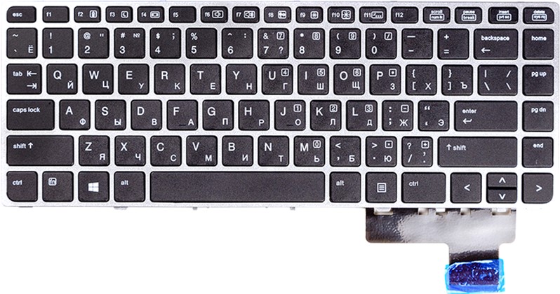 Клавіатура для ноутбука PowerPlant HP EliteBook Folio 9470, 9480M Чорна, сірий фрейм
Клавіатура для ноутбука PowerPlant HP EliteBook Folio 9470, 9480M Чорна, сірий фрейм
