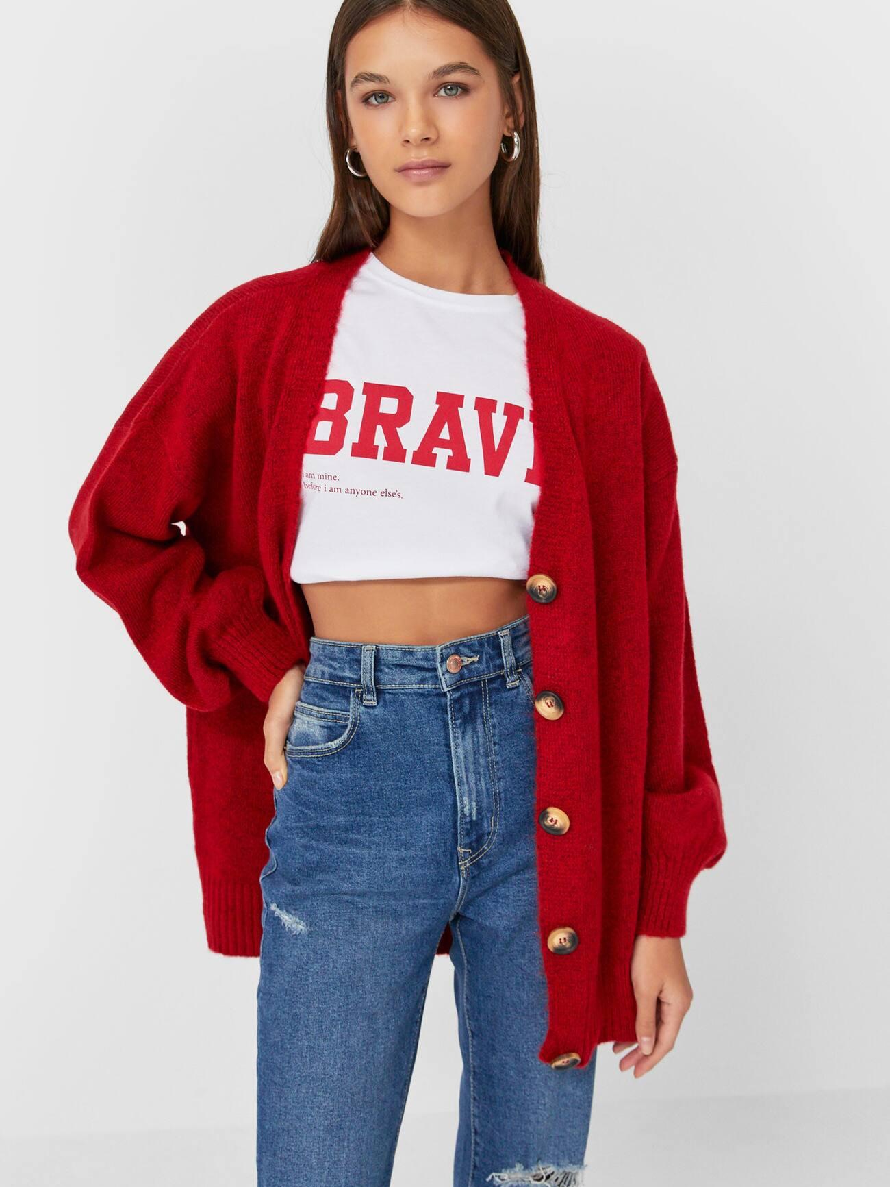 Кардиган Stradivarius XAZ283924ZGWT Красный, Кардиган Stradivarius XAZ283924ZGWT M Красный
Кардиган Stradivarius XAZ283924ZGWT Красный, Кардиган Stradivarius XAZ283924ZGWT M Красный