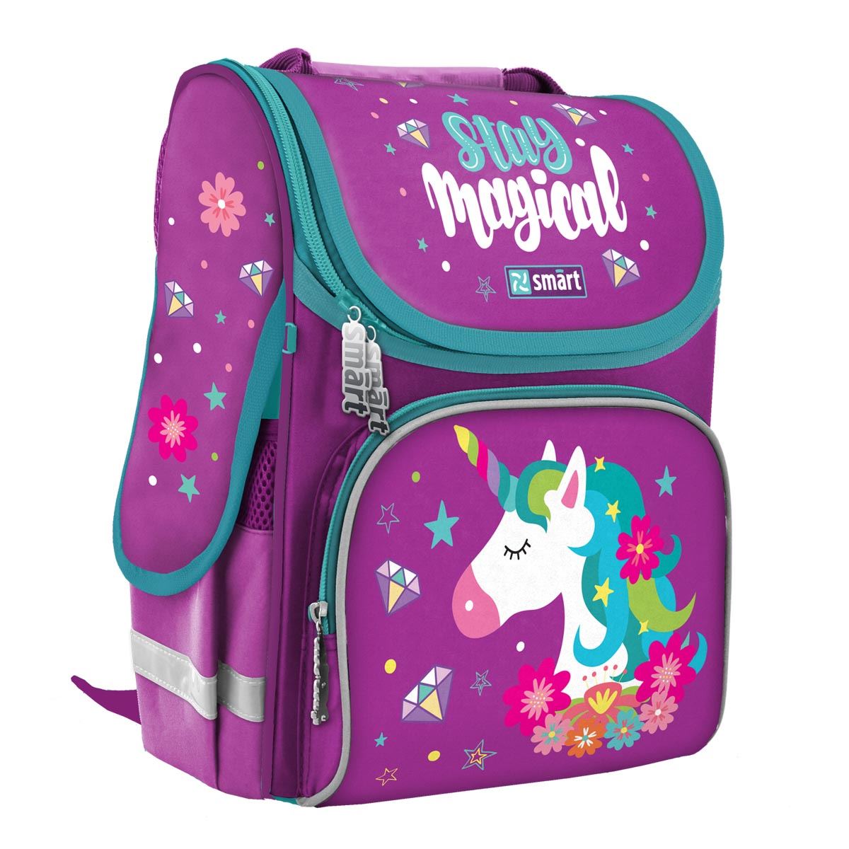 Рюкзак шкільний каркасний SMART PG-11 Stay Magic, пурпурний Smart 6-9 років 557129
Рюкзак шкільний каркасний SMART PG-11 Stay Magic, пурпурний Smart 6-9 років 557129