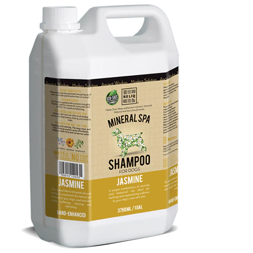 Минеральный шампунь для собак RELIQ Mineral Spa Jasmine с экстрактом жасмина 3.79 л
Минеральный шампунь для собак RELIQ Mineral Spa Jasmine с экстрактом жасмина 3.79 л