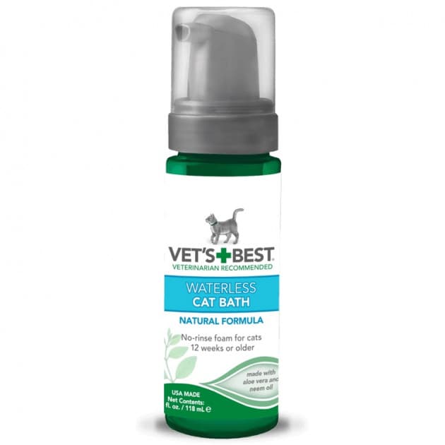 Моющая пена VET`S BEST Waterless Cat Bath экспресс-чистка без воды для кошек 118 мл (vb10111)
Моющая пена VET`S BEST Waterless Cat Bath экспресс-чистка без воды для кошек 118 мл (vb10111)