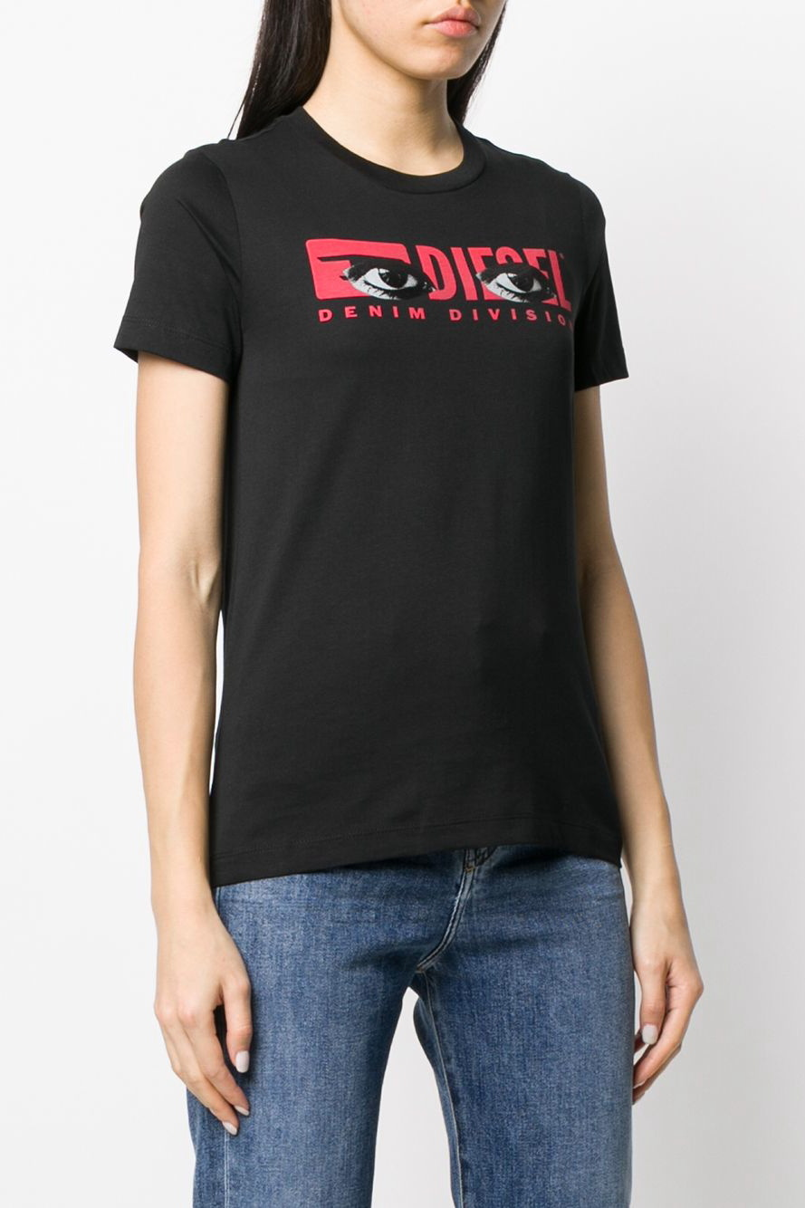 Футболка Diesel Black 2XS черный 
Футболка Diesel Black 2XS черный