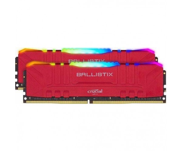 Оперативная память Crucial 16 GB (2x8GB) DDR4 3000 MHz Ballistix RGB Red (BL2K8G30C15U4RL)
Оперативная память Crucial 16 GB (2x8GB) DDR4 3000 MHz Ballistix RGB Red (BL2K8G30C15U4RL)