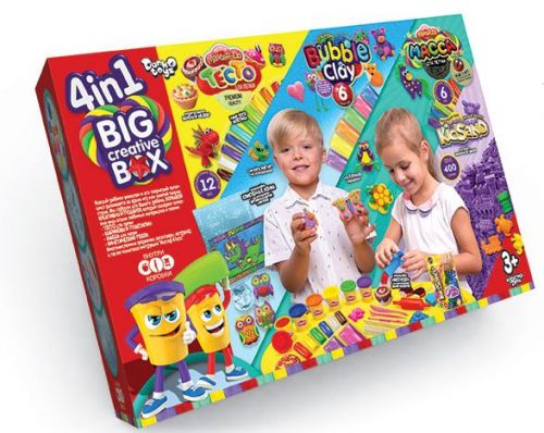 Набор креативного творчества "Big Creative Box" 4 в 1 (рус) Dankotoys. 39373
Набор креативного творчества "Big Creative Box" 4 в 1 (рус) Dankotoys. 39373