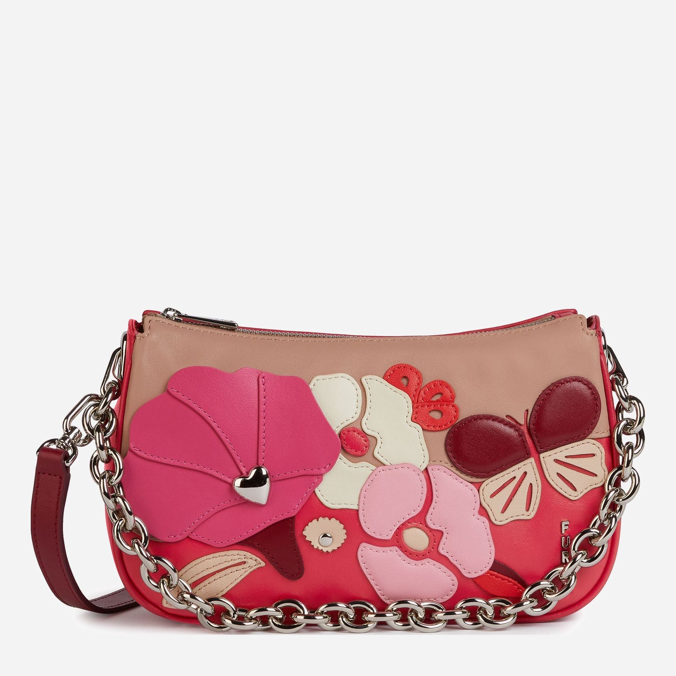 Сумка женская кожаная Furla Moon S Shoulder Bag WB00356-BX0270-0801S Красная с аплекацией "цветы"
Сумка женская кожаная Furla Moon S Shoulder Bag WB00356-BX0270-0801S Красная с аплекацией "цветы"