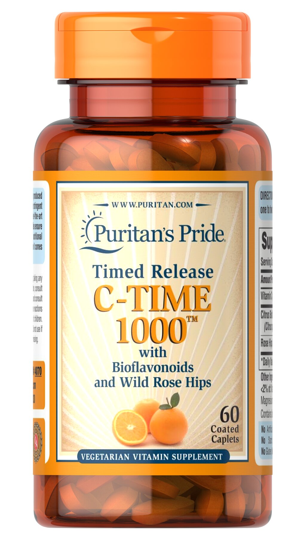Витамины и минералы Puritans Pride Vitamin C-1000 мг with Rose Hips Timed Release 60 капсул (445196)
Витамины и минералы Puritans Pride Vitamin C-1000 мг with Rose Hips Timed Release 60 капсул (445196)