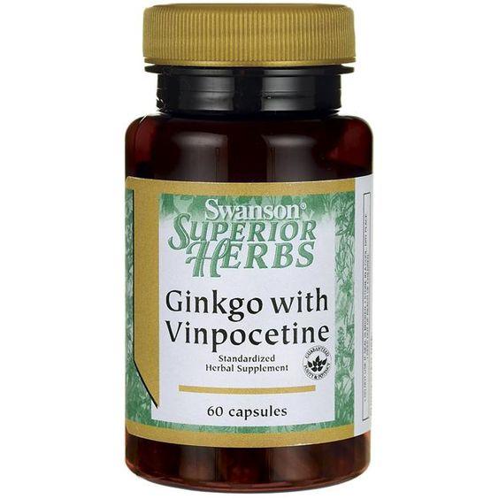 Витамины и минералы Swanson Ginkgo with Vinpocetine (Standardized) 60 капсул (445360)
Витамины и минералы Swanson Ginkgo with Vinpocetine (Standardized) 60 капсул (445360)