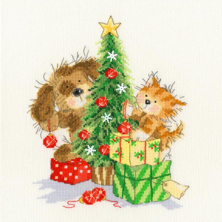 Набір для вишивання хрестом Decorating The Tree Украшение ёлочки XX13 Bothy Threads
Набір для вишивання хрестом Decorating The Tree Украшение ёлочки XX13 Bothy Threads