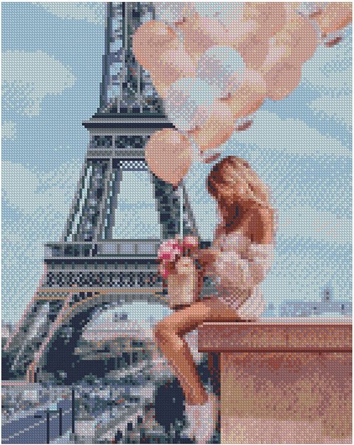 Алмазная картина STRATEG «Легкость Парижа» (FA20161) 
Алмазная картина STRATEG «Легкость Парижа» (FA20161)
