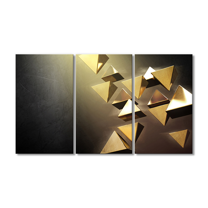Модульная картина Artel «Гравитация золотых пирамид» 3 модуля 120x180 см
Модульная картина Artel «Гравитация золотых пирамид» 3 модуля 120x180 см