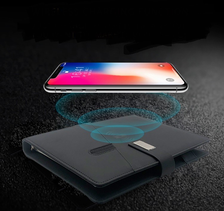 Смарт-блокнот с эко-кожи с беспроводной зарядкой и Powerbank 8000 мАч Черный
Смарт-блокнот с эко-кожи с беспроводной зарядкой и Powerbank 8000 мАч Черный