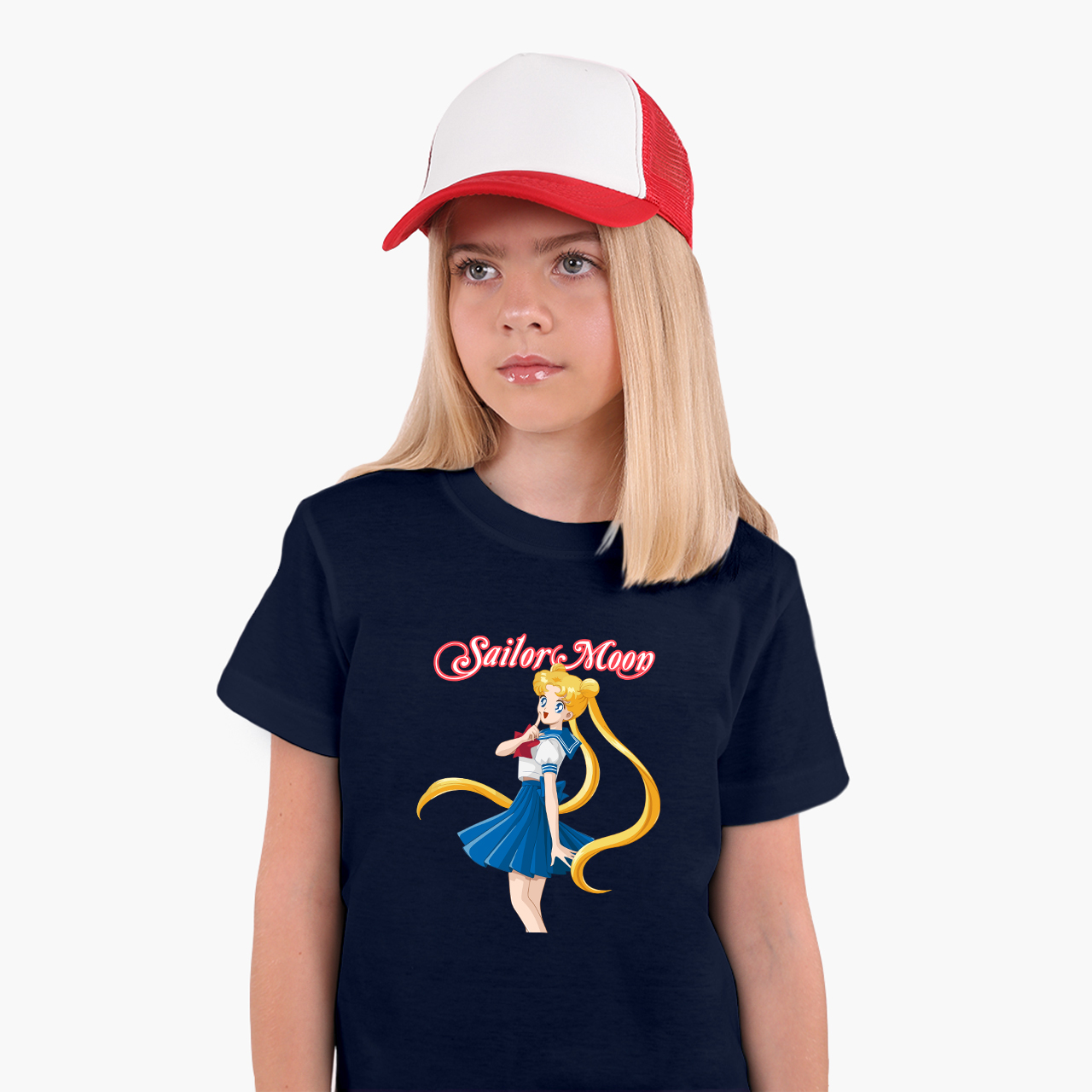Детская футболка для девочек Сейлор Мун (Sailor Moon) (25186-2928-80) 122-128 см Хлопок Темно-синий
Детская футболка для девочек Сейлор Мун (Sailor Moon) (25186-2928-80) 122-128 см Хлопок Темно-синий