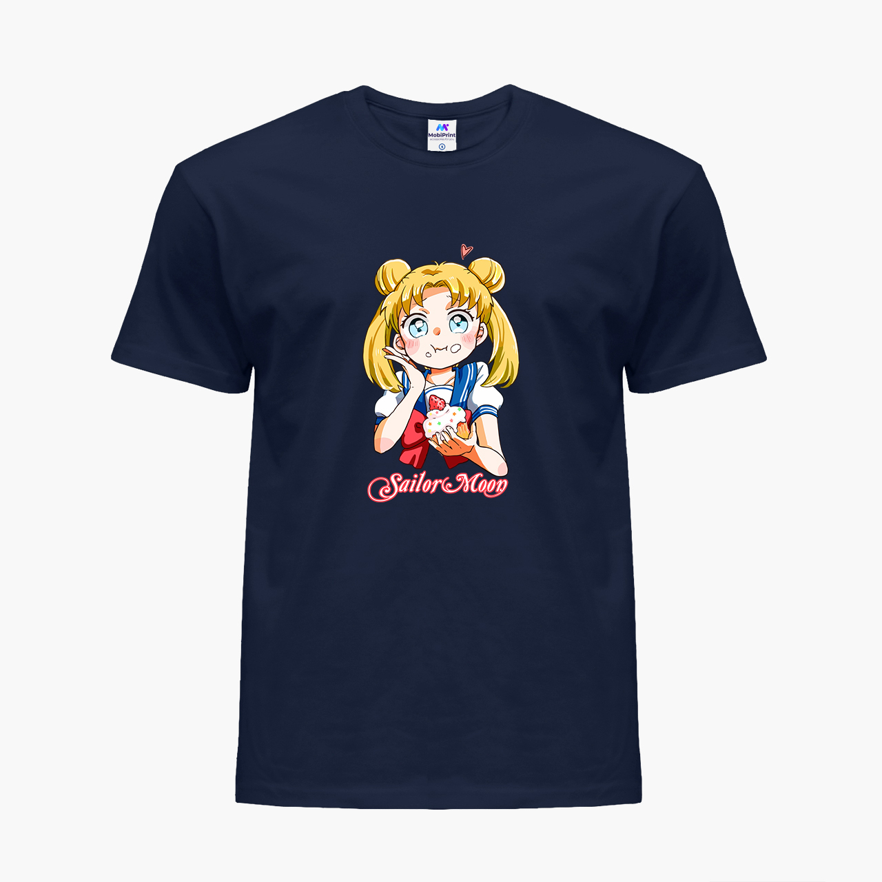 Детская футболка для девочек Сейлор Мун (Sailor Moon) (25186-2917-81) 134-140 см Хлопок Темно-синий
Детская футболка для девочек Сейлор Мун (Sailor Moon) (25186-2917-81) 134-140 см Хлопок Темно-синий