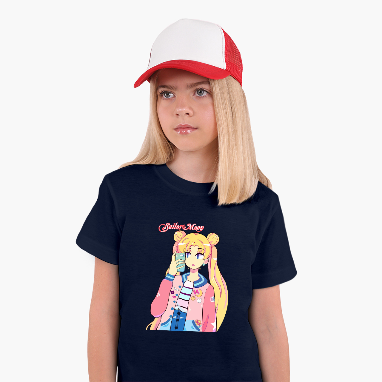 Детская футболка для девочек Сейлор Мун (Sailor Moon) (25186-2924-83) 158-164 см Хлопок Темно-синий
Детская футболка для девочек Сейлор Мун (Sailor Moon) (25186-2924-83) 158-164 см Хлопок Темно-синий