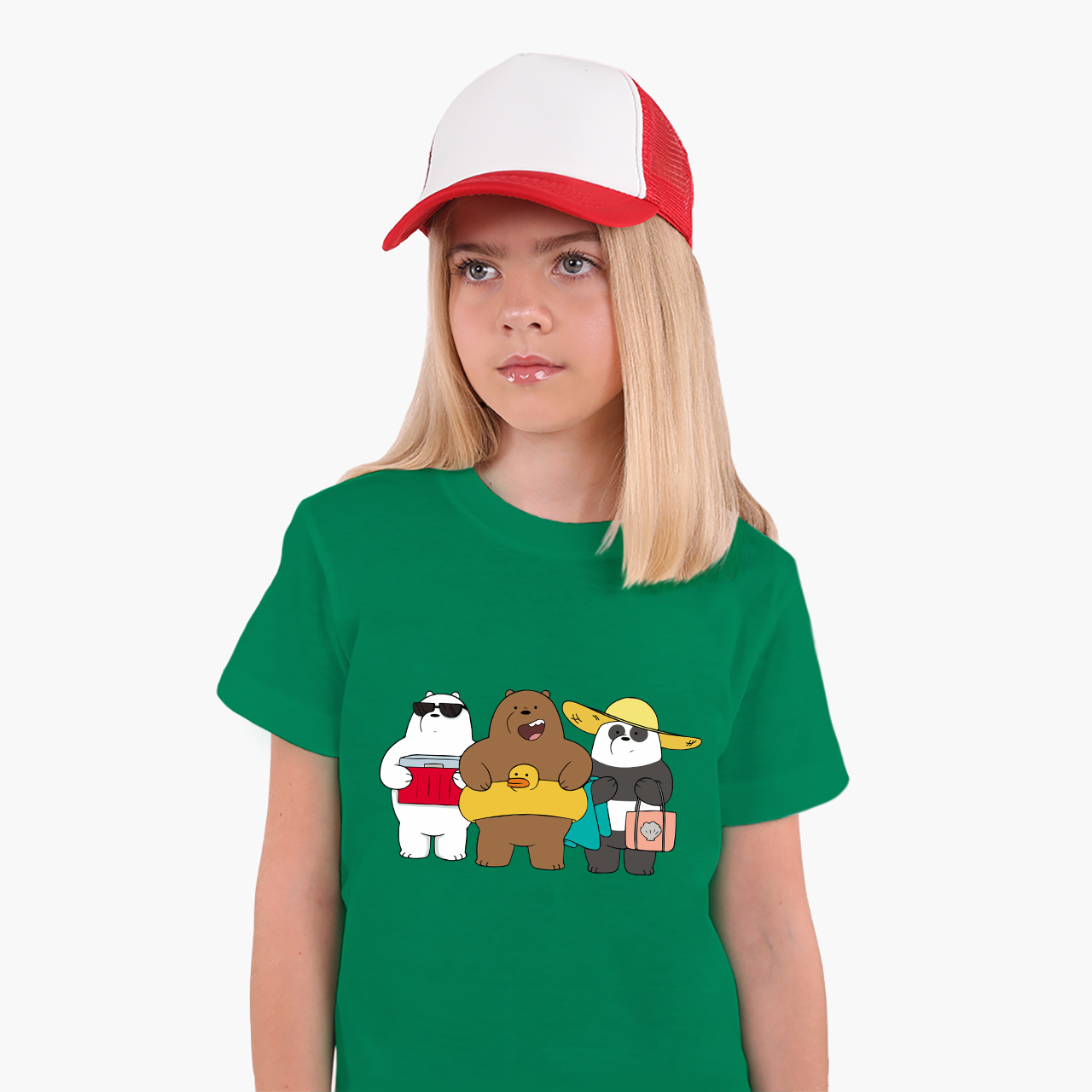 Детская футболка для девочек Вся правда о медведях (We Bare Bears) (25186-2893-76) 146-152 см Хлопок Темно-зеленый
Детская футболка для девочек Вся правда о медведях (We Bare Bears) (25186-2893-76) 146-152 см Хлопок Темно-зеленый