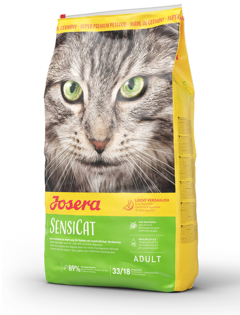 Cухой корм для взрослых кошек с чувствительным пищеварением Josera SensiCat 2 кг
Cухой корм для взрослых кошек с чувствительным пищеварением Josera SensiCat 2 кг