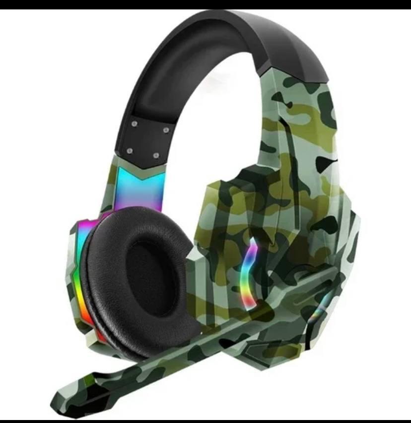 Наушники Kаrler R9600 TWS Stereo камуфляж хаки для ПК RGB Проводная гарнитура с микрофоном Kарлер в армейском стиле
Наушники Kаrler R9600 TWS Stereo камуфляж хаки для ПК RGB Проводная гарнитура с микрофоном Kарлер в армейском стиле