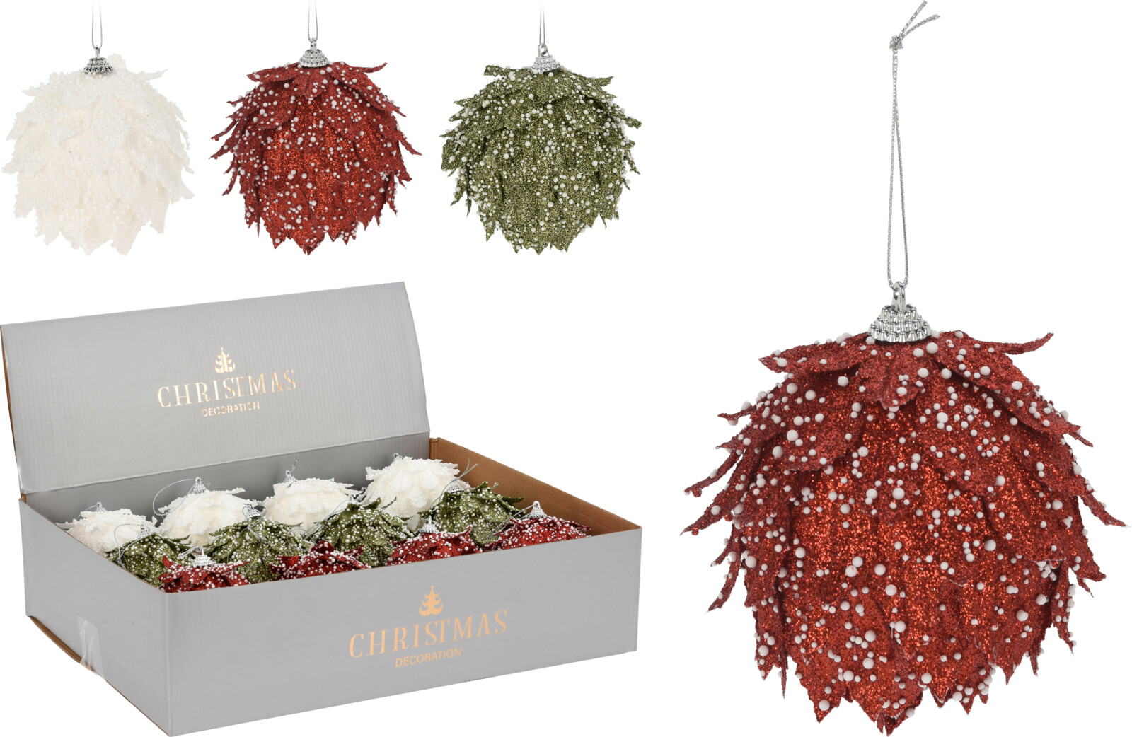 Набор елочных игрушек Christmas Decoration 100 мм 12 шт Разноцветная (CAA125080)
Набор елочных игрушек Christmas Decoration 100 мм 12 шт Разноцветная (CAA125080)