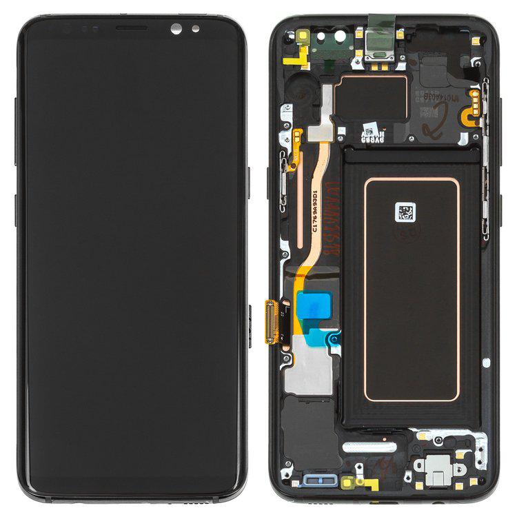 Дисплей для Samsung G950F Galaxy S8, G950FD Galaxy S8, чорний, із сенсорним екраном, з рамкою, Original, сервісне опаковання, midnight black, #GH97-20457A
Дисплей для Samsung G950F Galaxy S8, G950FD Galaxy S8, чорний, із сенсорним екраном, з рамкою, Original, сервісне опаковання, midnight black, #GH97-20457A