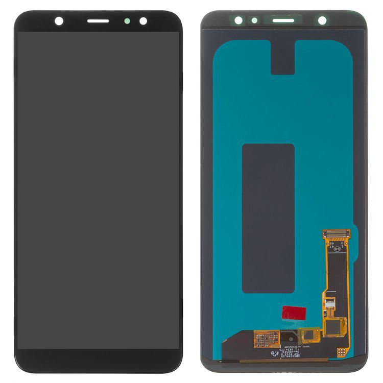 Дисплей для Samsung A605 Dual Galaxy A6+ (2018), чорний, із сенсорним екраном, (OLED), High Copy
Дисплей для Samsung A605 Dual Galaxy A6+ (2018), чорний, із сенсорним екраном, (OLED), High Copy