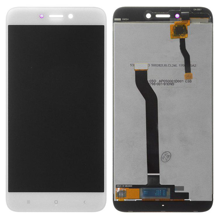 Дисплей для Xiaomi Redmi 5A, білий, із сенсорним екраном, High Copy, MCG3B, MCI3B
Дисплей для Xiaomi Redmi 5A, білий, із сенсорним екраном, High Copy, MCG3B, MCI3B