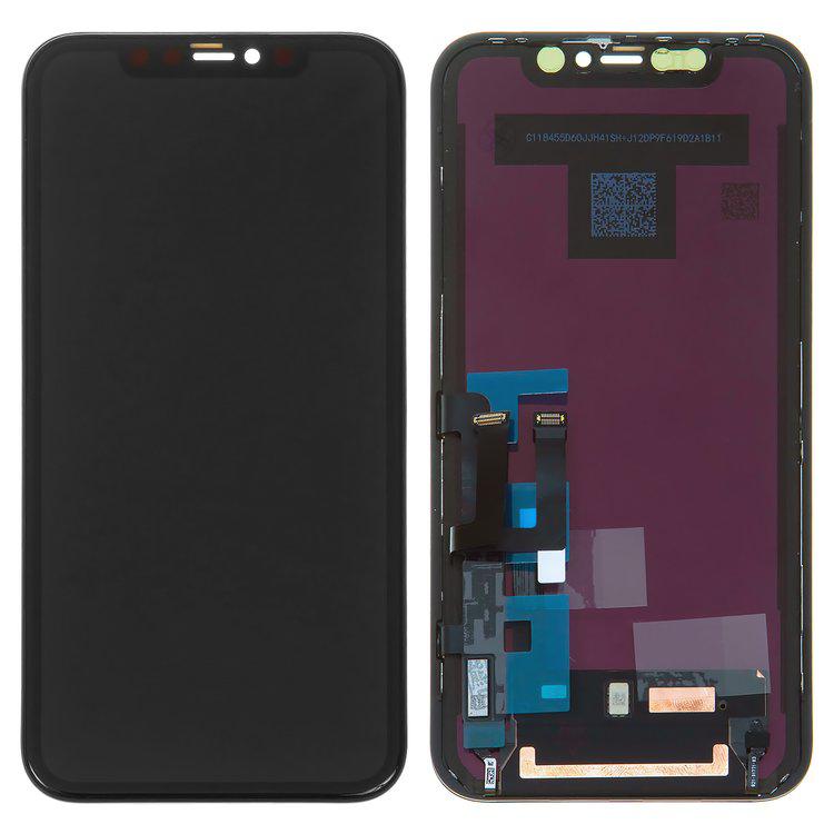 Дисплей для iPhone 11, чорний, із сенсорним екраном, з рамкою, PRC, #Self-welded OEM
Дисплей для iPhone 11, чорний, із сенсорним екраном, з рамкою, PRC, #Self-welded OEM