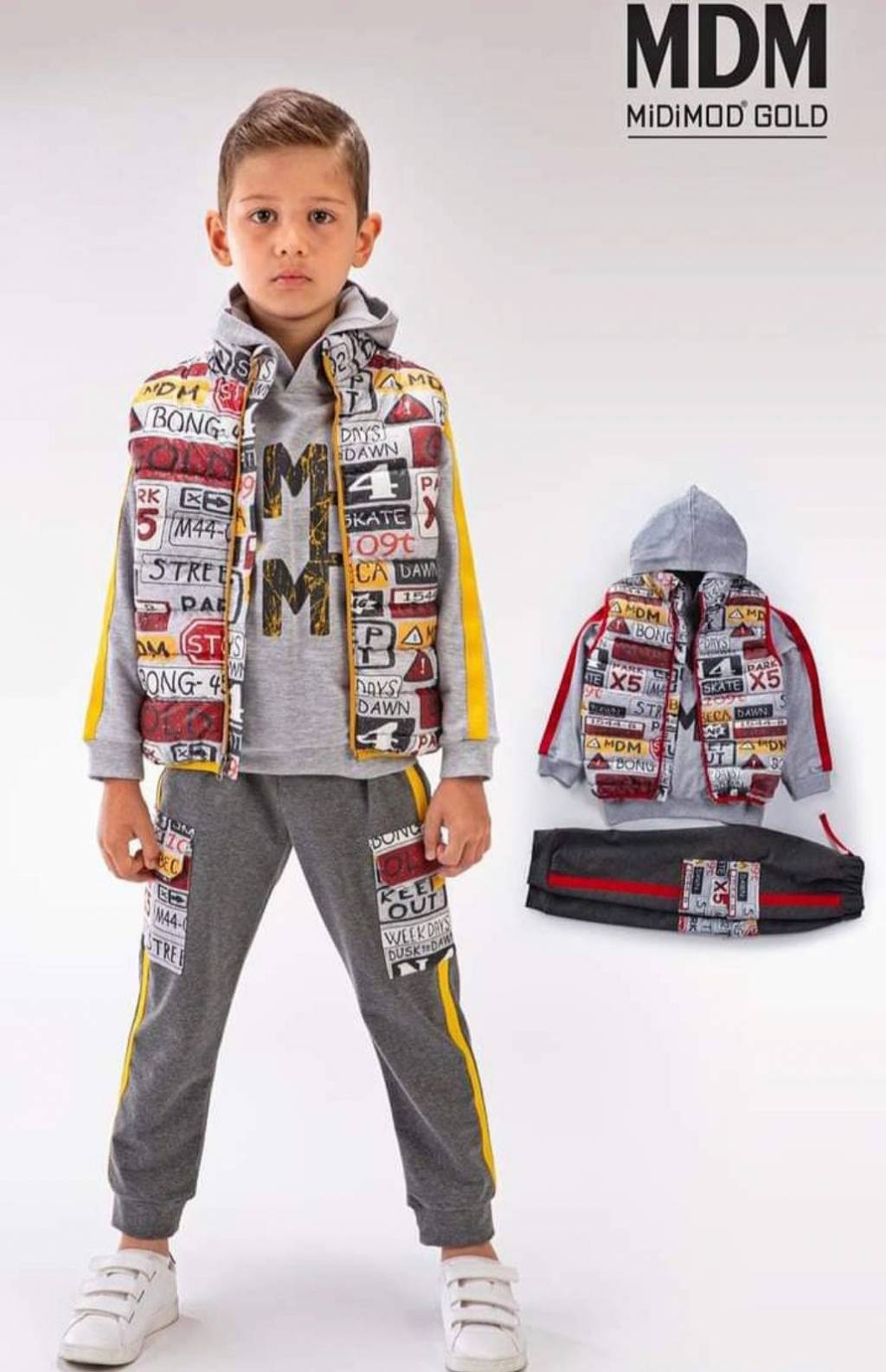 Комплект кофта и штаны Midimod 110 см Желтый (8692256119678)
Комплект кофта и штаны Midimod 110 см Желтый (8692256119678)