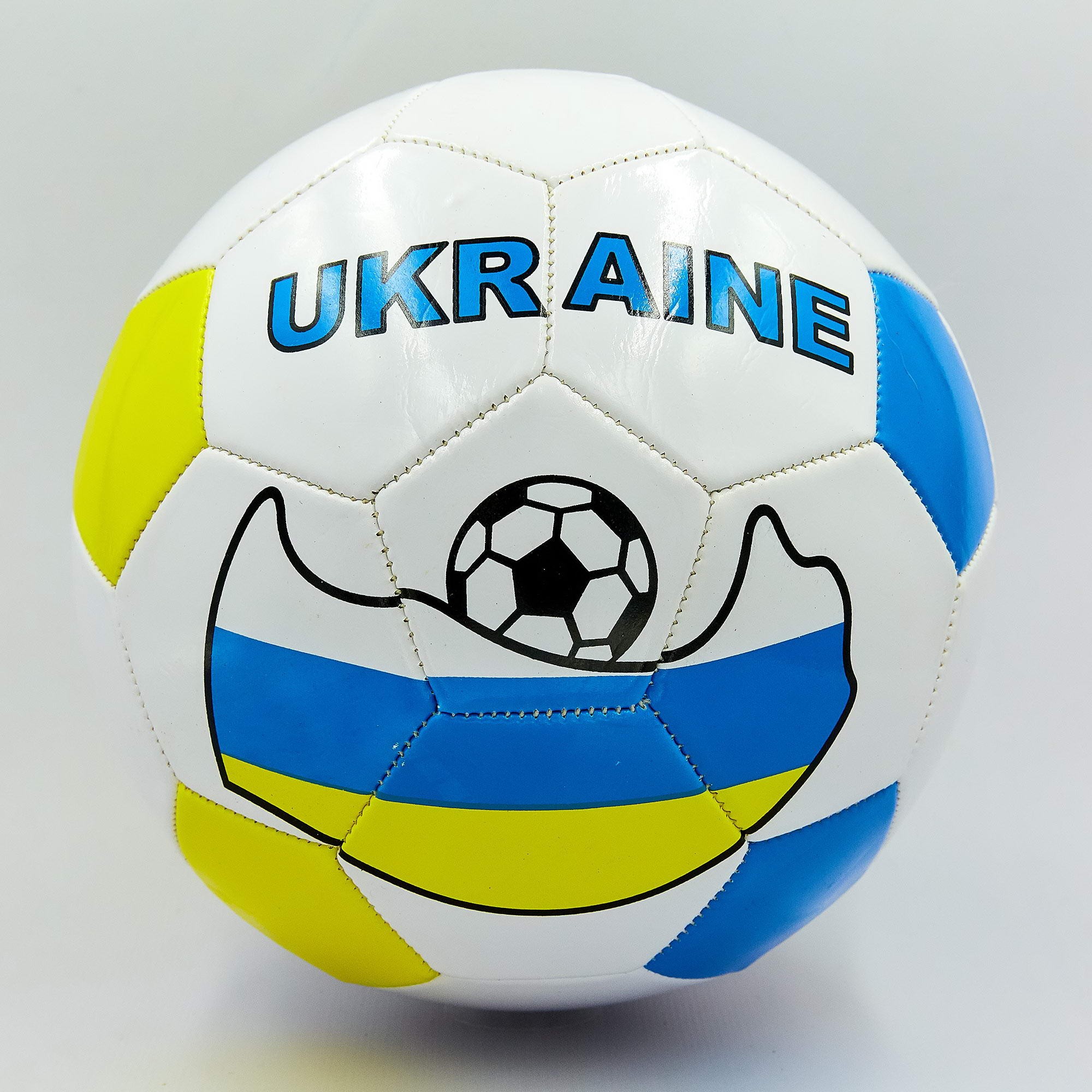 Мяч футбольный №5 PU ламин. Сшит машинным способом FB-0186 UKRAINE (№5, 5сл., белый-желтый-голубой)
Мяч футбольный №5 PU ламин. Сшит машинным способом FB-0186 UKRAINE (№5, 5сл., белый-желтый-голубой)