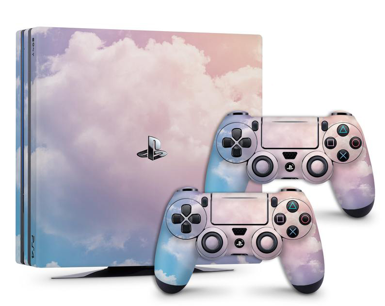 Виниловая наклейка на Sony PlayStation PS4 Slim консоль и контроллер с принтом облака, арт.700278
Виниловая наклейка на Sony PlayStation PS4 Slim консоль и контроллер с принтом облака, арт.700278
