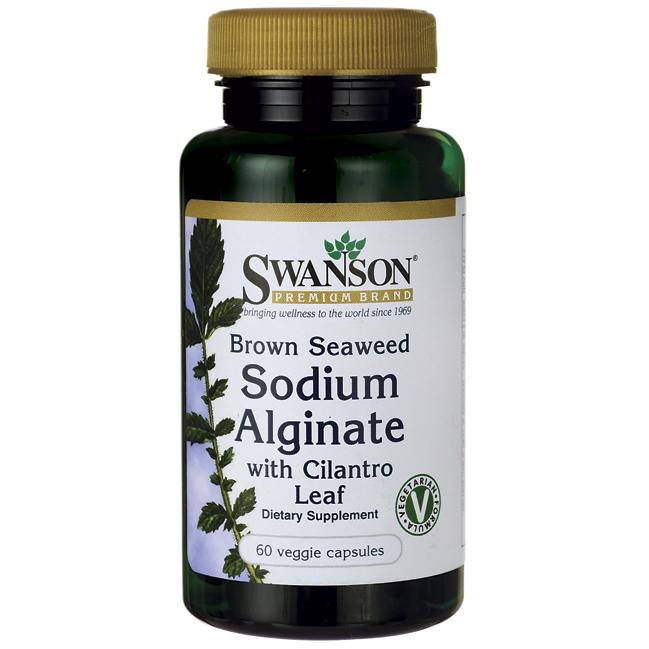 Альгинат натрия бурых водорослей, Brown Seaweed Sodium Alginate, Swanson, 60 капсул
Альгинат натрия бурых водорослей, Brown Seaweed Sodium Alginate, Swanson, 60 капсул
