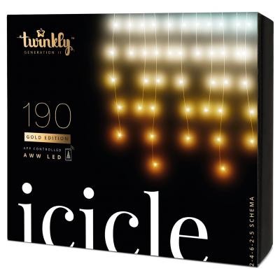 Гирлянда Twinkly Smart LED Icicle AWW 190, BT + WiFi, Gen II, IP44 кабель про (TWI190GOP-TEU)
Гирлянда Twinkly Smart LED Icicle AWW 190, BT + WiFi, Gen II, IP44 кабель про (TWI190GOP-TEU)