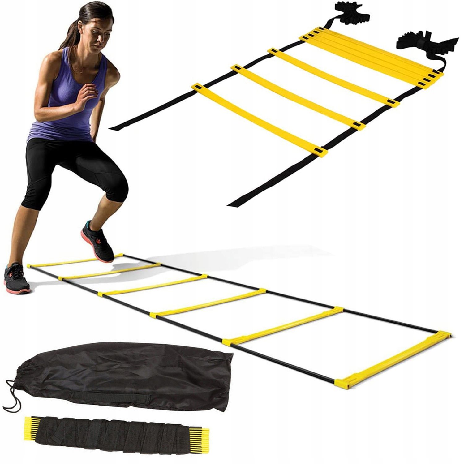 Координационная лестница 4FIZJO Agility Ladder 8 м (скоростная дорожка) 4FJ0239
Координационная лестница 4FIZJO Agility Ladder 8 м (скоростная дорожка) 4FJ0239