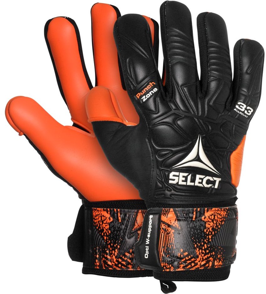 Вратарские перчатки Select Goalkeeper Gloves 33 Allround 8.5 (061) Черно/оранжевые (5703543200306)
Вратарские перчатки Select Goalkeeper Gloves 33 Allround 8.5 (061) Черно/оранжевые (5703543200306)