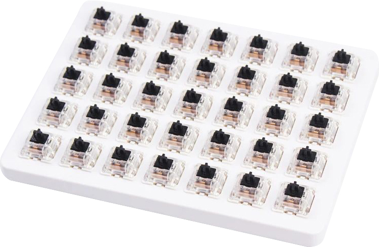 Набор механических переключателей Keychron Gateron Switch with Holder Set 35 шт Black (Z66_Keychron)
Набор механических переключателей Keychron Gateron Switch with Holder Set 35 шт Black (Z66_Keychron)