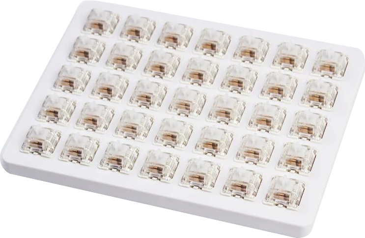 Набор механических переключателей Keychron Gateron Switch with Holder Set 35 шт White (Z67_Keychron)
Набор механических переключателей Keychron Gateron Switch with Holder Set 35 шт White (Z67_Keychron)