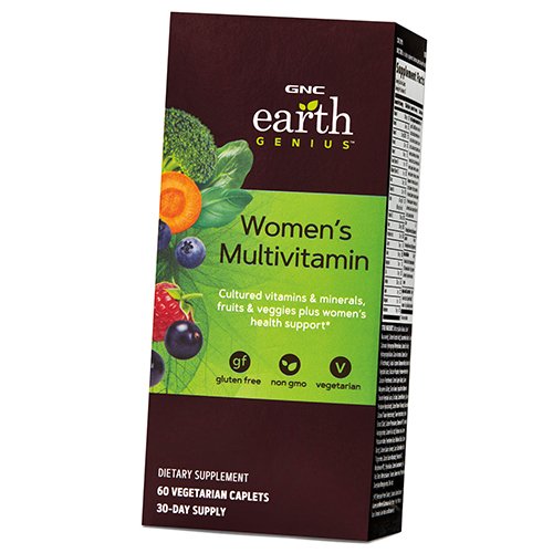 Витаминный комплекс для женщин, Women's Multivitamin Earth Genius, GNC 60вегкаплет (36120172)
Витаминный комплекс для женщин, Women's Multivitamin Earth Genius, GNC 60вегкаплет (36120172)