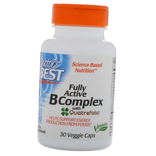 Высокоактивный комплекс Витаминов группы B, Fully Active B Complex, Doctor's Best 60вегкапс (36327039)
Высокоактивный комплекс Витаминов группы B, Fully Active B Complex, Doctor's Best 60вегкапс (36327039)