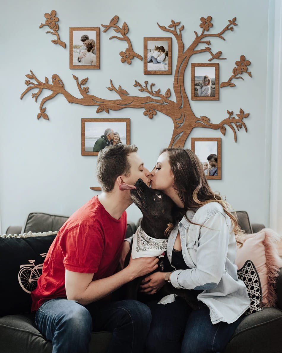 Семейное дерево для фотографий 5 рамок LikeWood Family L 200×155 см Светлый орех
Семейное дерево для фотографий 5 рамок LikeWood Family L 200×155 см Светлый орех